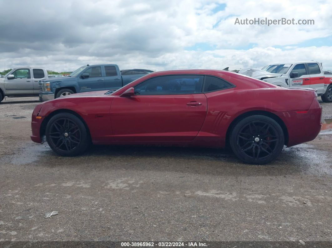 2010 Chevrolet Camaro 2ss Burgundy vin: 2G1FK1EJ5A9134885