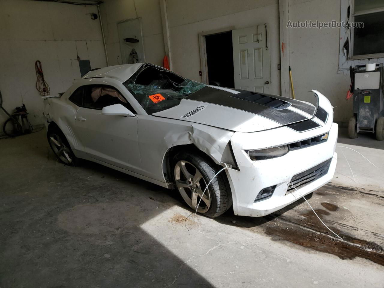 2014 Chevrolet Camaro 2ss White vin: 2G1FK1EJ5E9244759