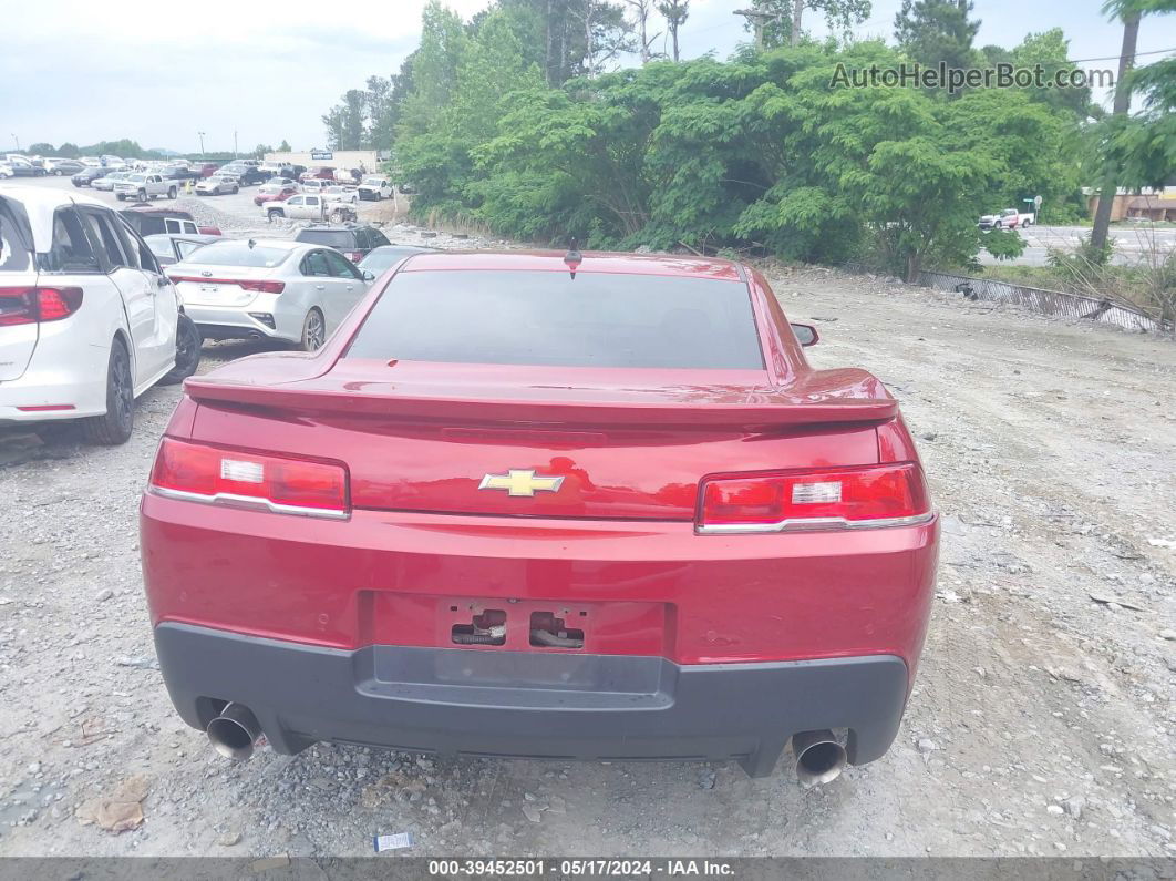 2015 Chevrolet Camaro 2ss Red vin: 2G1FK1EJ5F9230488