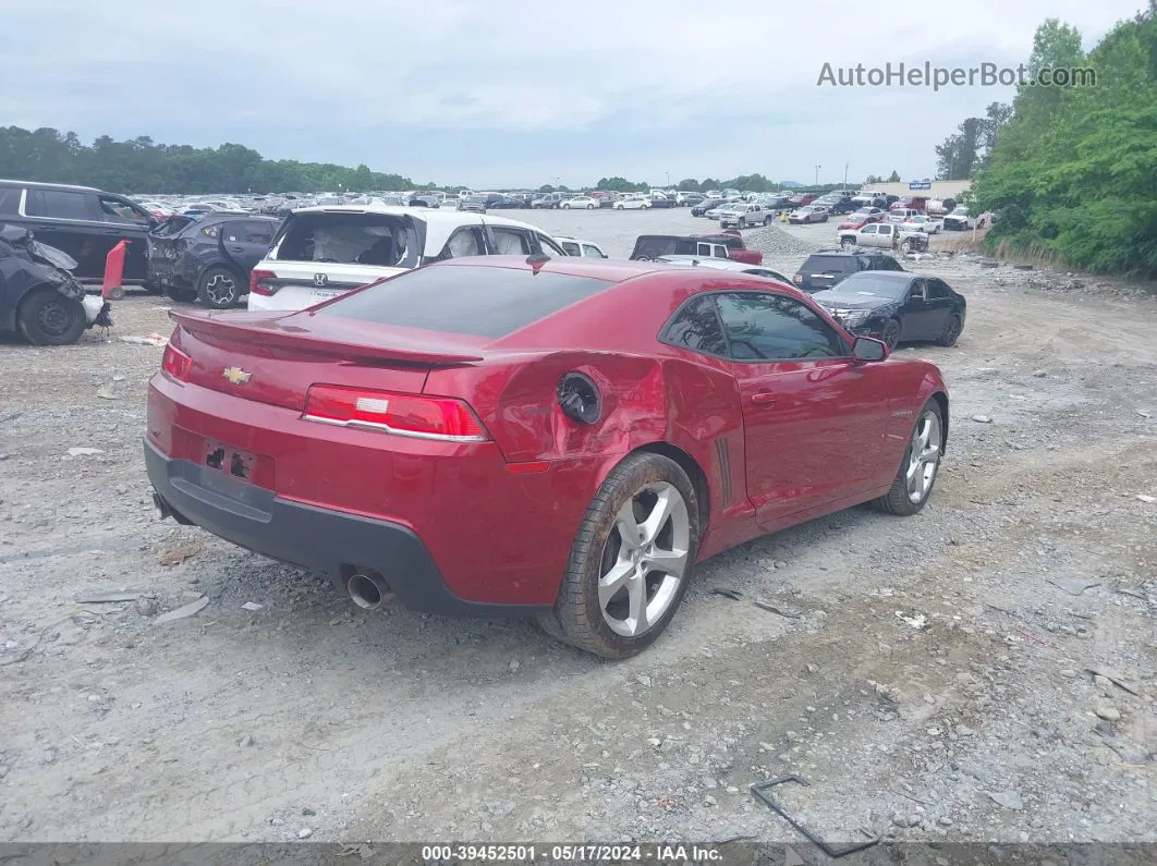 2015 Chevrolet Camaro 2ss Red vin: 2G1FK1EJ5F9230488