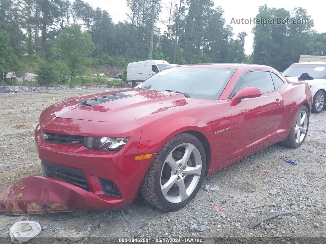 2015 Chevrolet Camaro 2ss Red vin: 2G1FK1EJ5F9230488