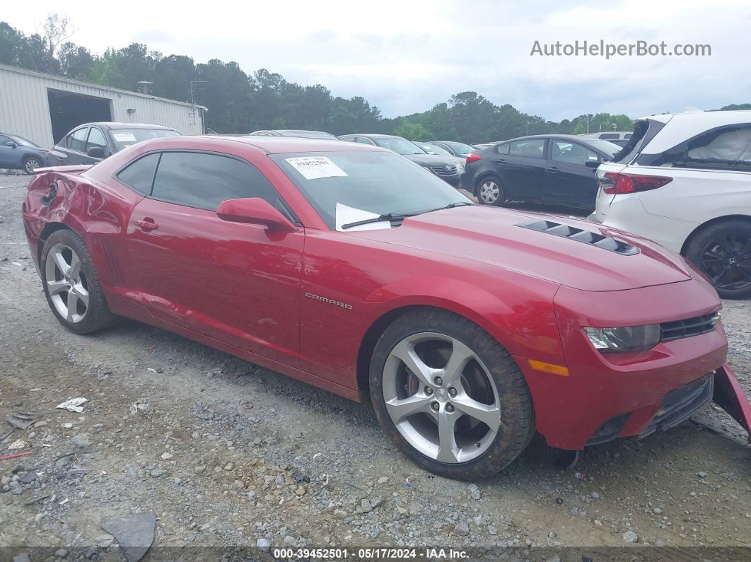 2015 Chevrolet Camaro 2ss Red vin: 2G1FK1EJ5F9230488