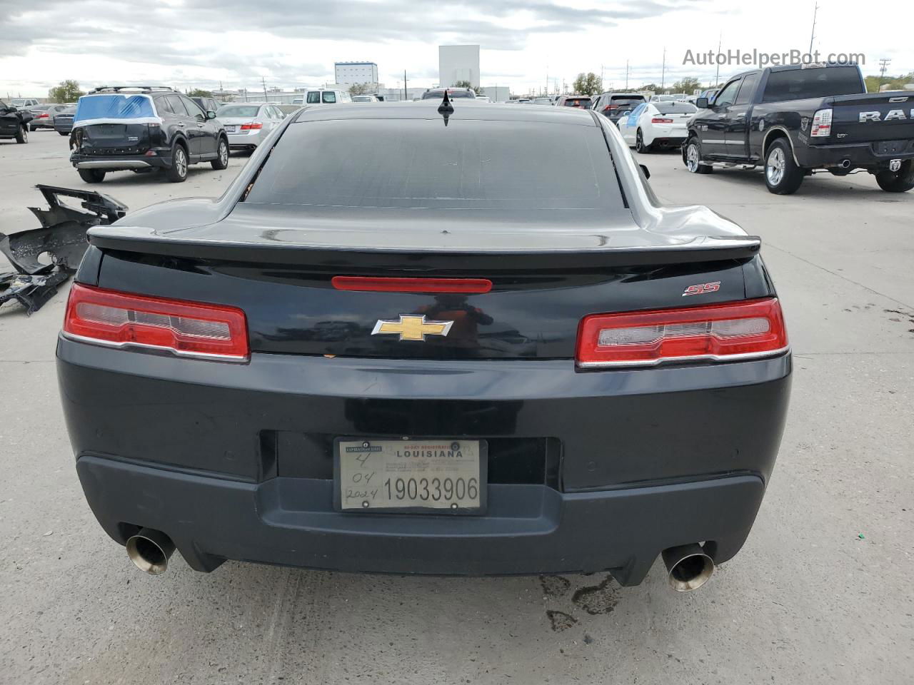 2015 Chevrolet Camaro 2ss Black vin: 2G1FK1EJ5F9301222