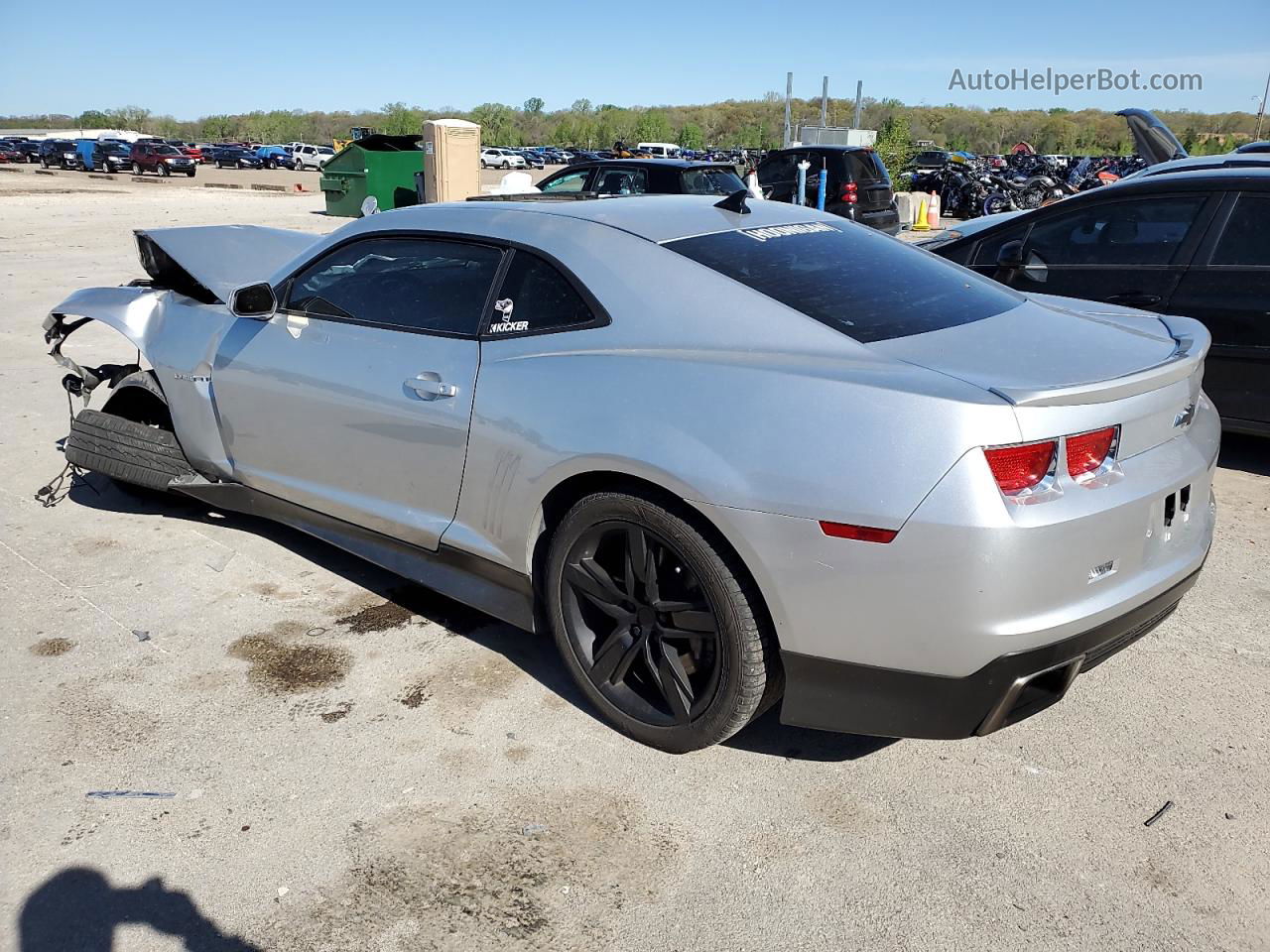 2010 Chevrolet Camaro Ss Gray vin: 2G1FK1EJ6A9127203