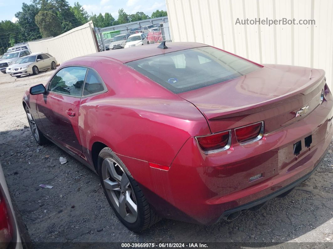 2010 Chevrolet Camaro 2ss Red vin: 2G1FK1EJ6A9153090