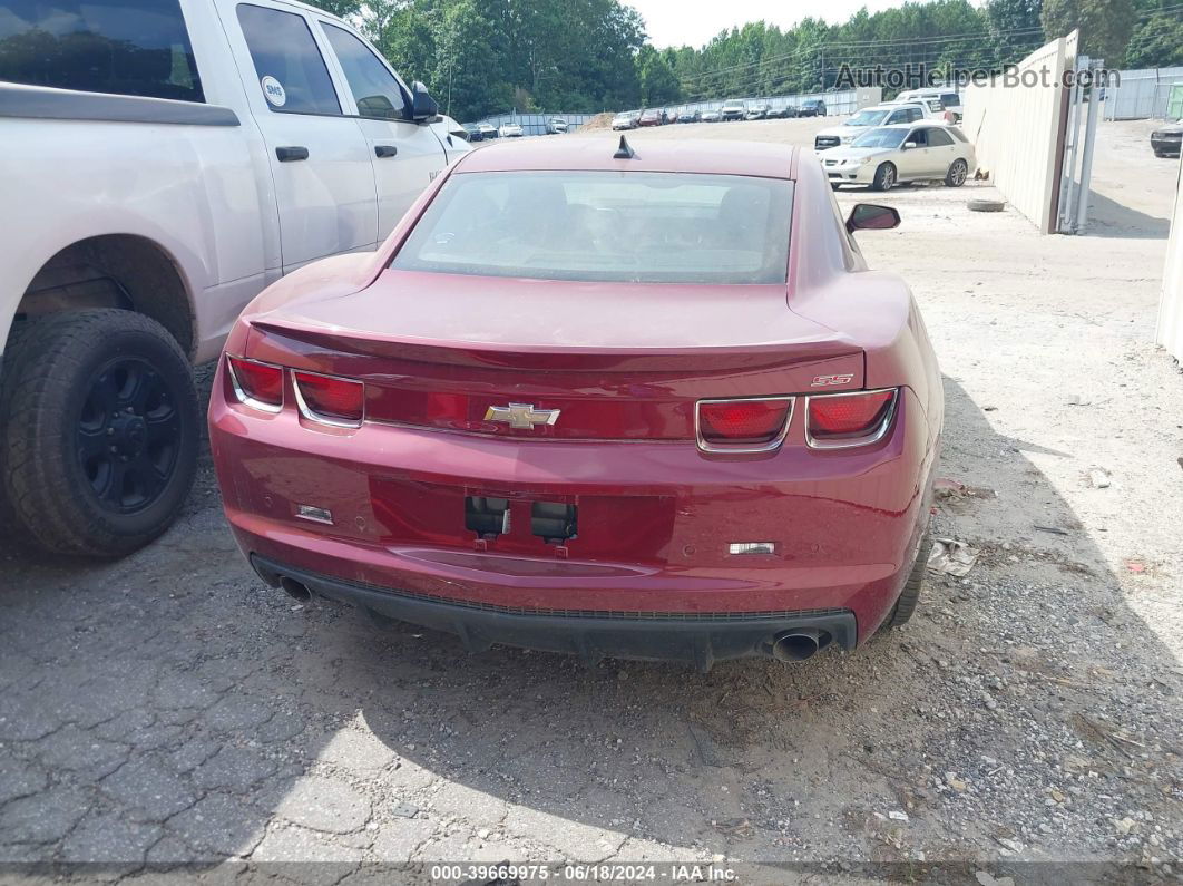 2010 Chevrolet Camaro 2ss Red vin: 2G1FK1EJ6A9153090