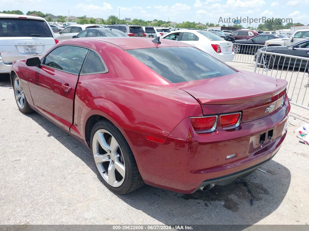 2010 Chevrolet Camaro 2ss Maroon vin: 2G1FK1EJ6A9189586