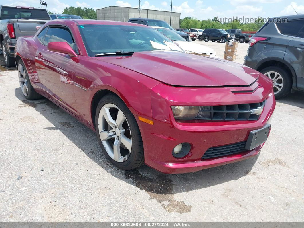 2010 Chevrolet Camaro 2ss Темно-бордовый vin: 2G1FK1EJ6A9189586