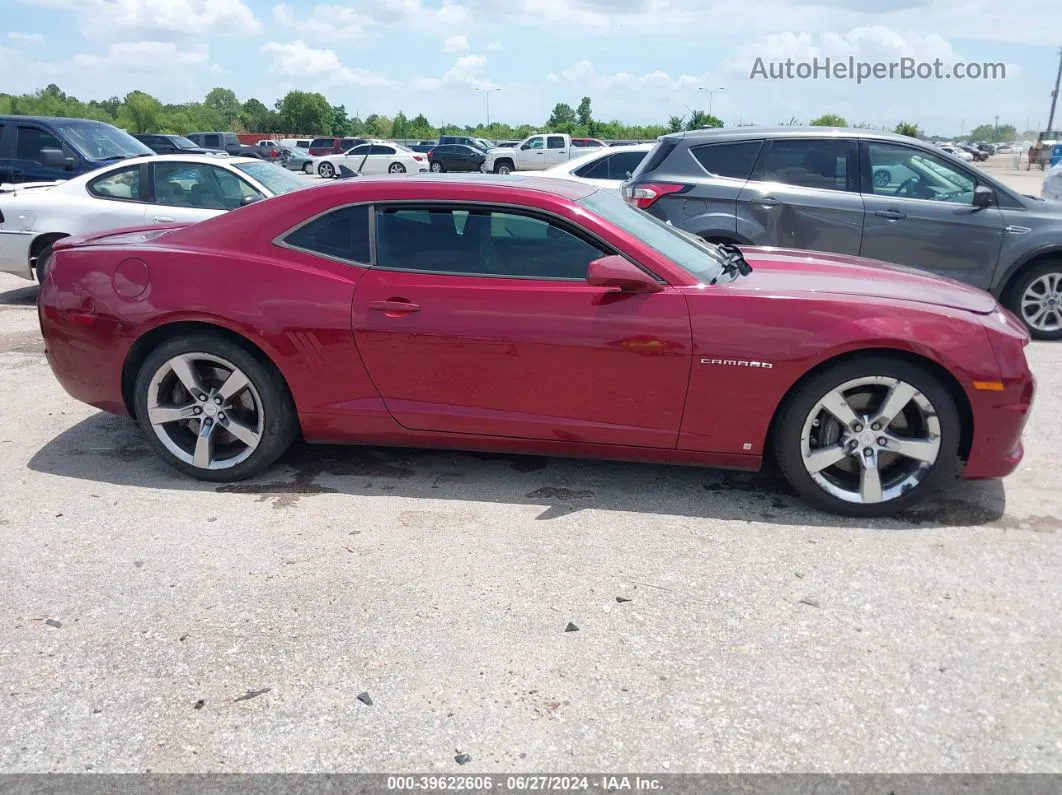 2010 Chevrolet Camaro 2ss Темно-бордовый vin: 2G1FK1EJ6A9189586