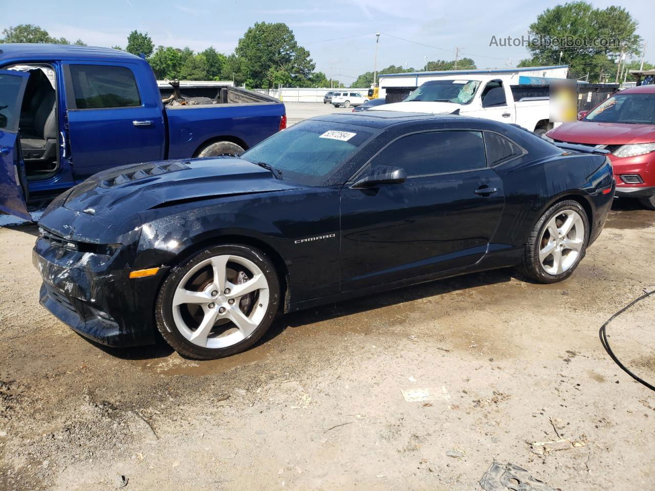 2015 Chevrolet Camaro 2ss Black vin: 2G1FK1EJ6F9303075