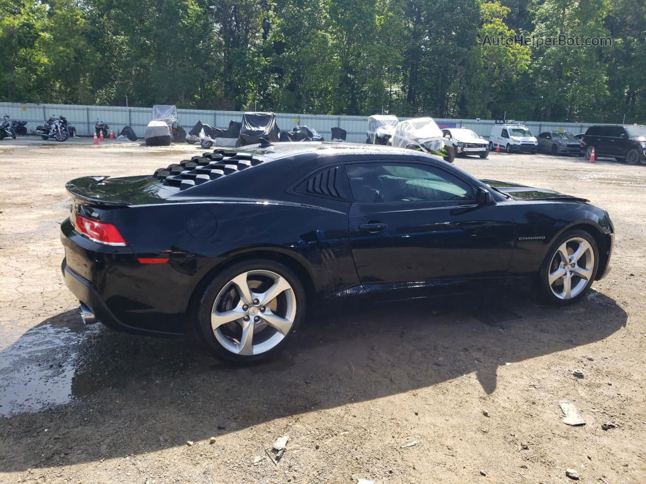 2015 Chevrolet Camaro 2ss Black vin: 2G1FK1EJ6F9303075