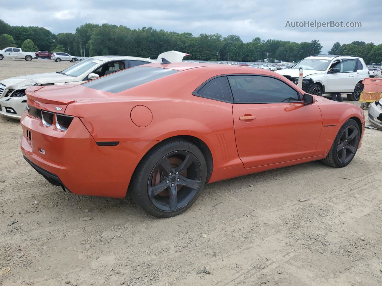 2010 Chevrolet Camaro Ss Orange vin: 2G1FK1EJ7A9119529