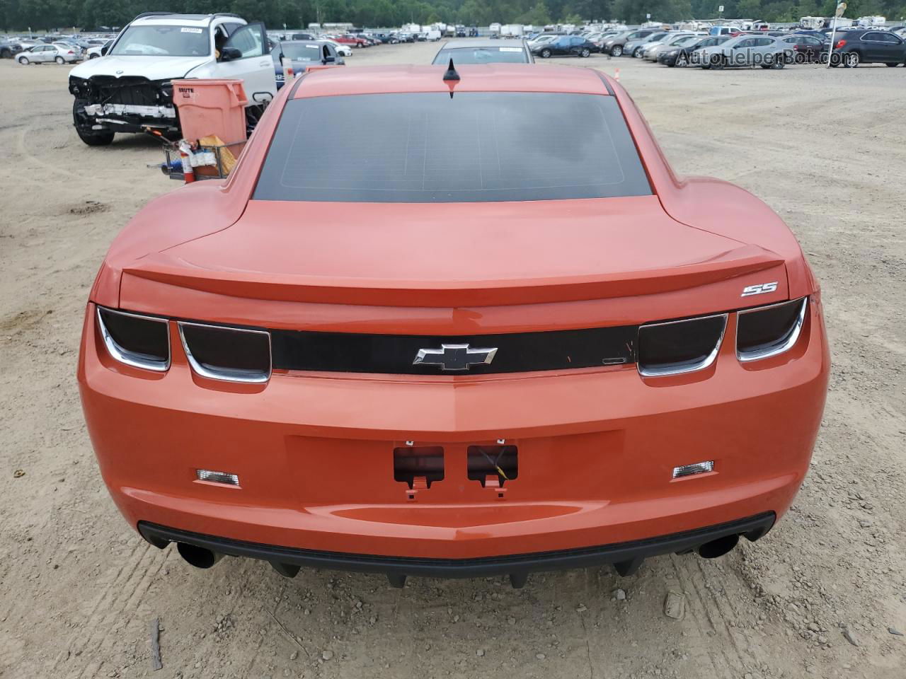 2010 Chevrolet Camaro Ss Orange vin: 2G1FK1EJ7A9119529