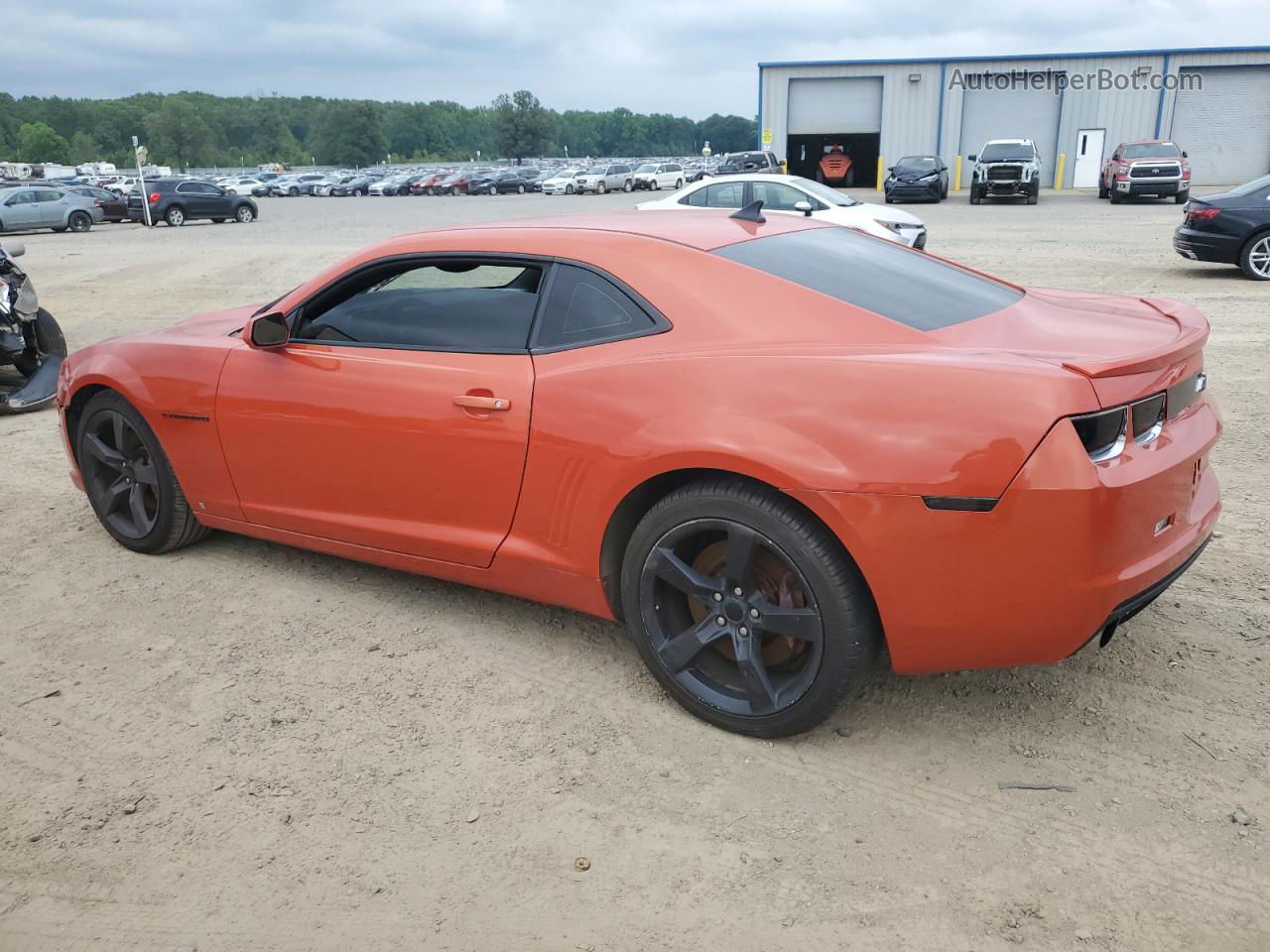 2010 Chevrolet Camaro Ss Orange vin: 2G1FK1EJ7A9119529