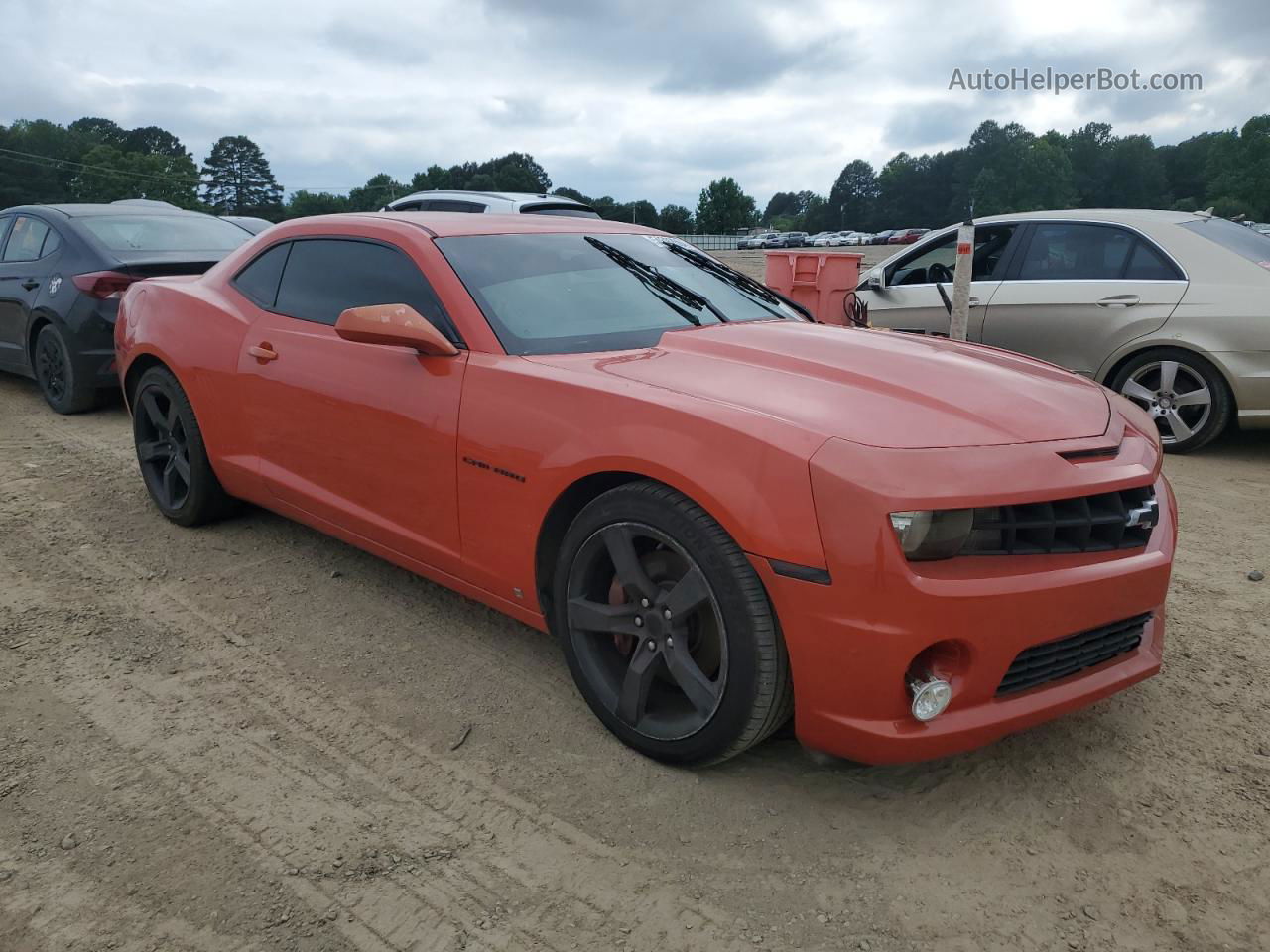 2010 Chevrolet Camaro Ss Orange vin: 2G1FK1EJ7A9119529