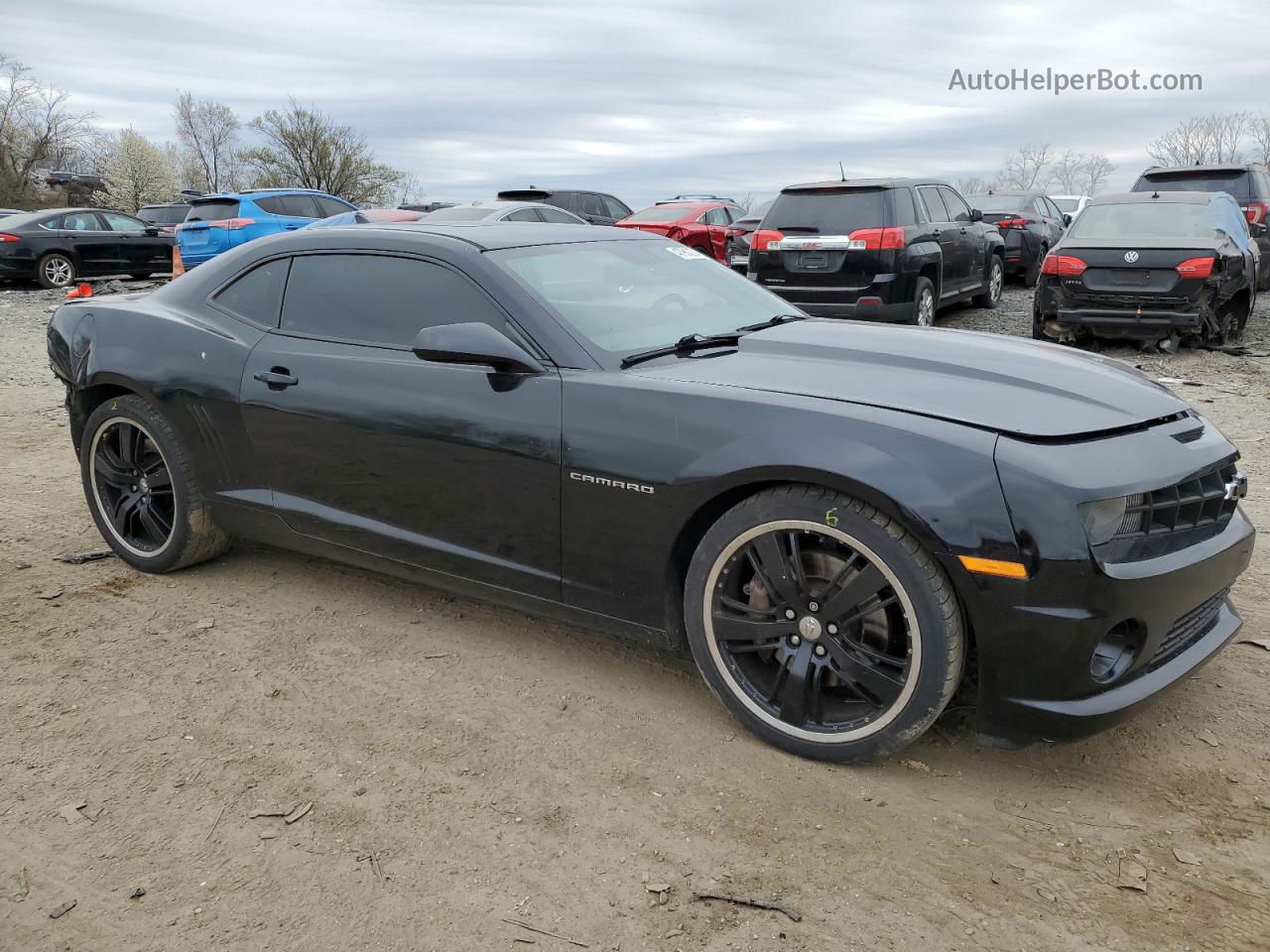 2010 Chevrolet Camaro Ss Black vin: 2G1FK1EJ7A9165801