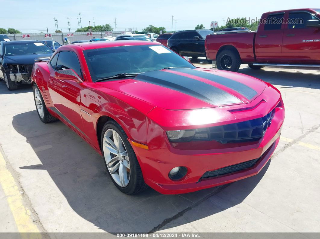 2010 Chevrolet Camaro 2ss Red vin: 2G1FK1EJ7A9181416