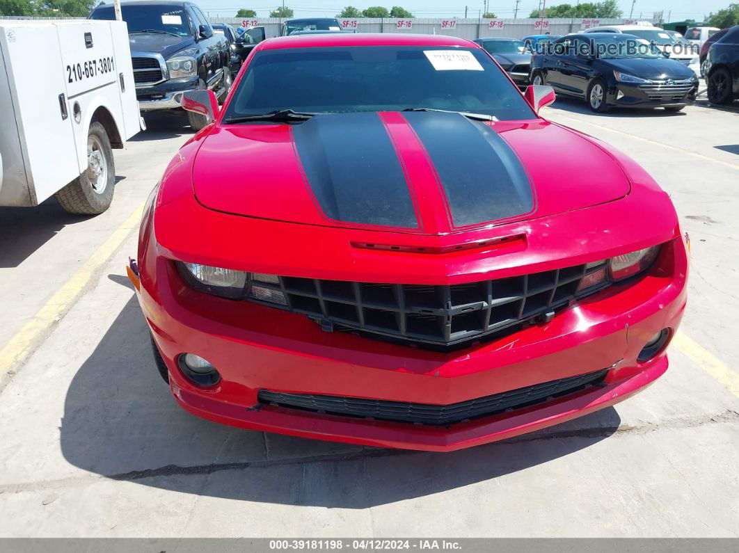 2010 Chevrolet Camaro 2ss Red vin: 2G1FK1EJ7A9181416