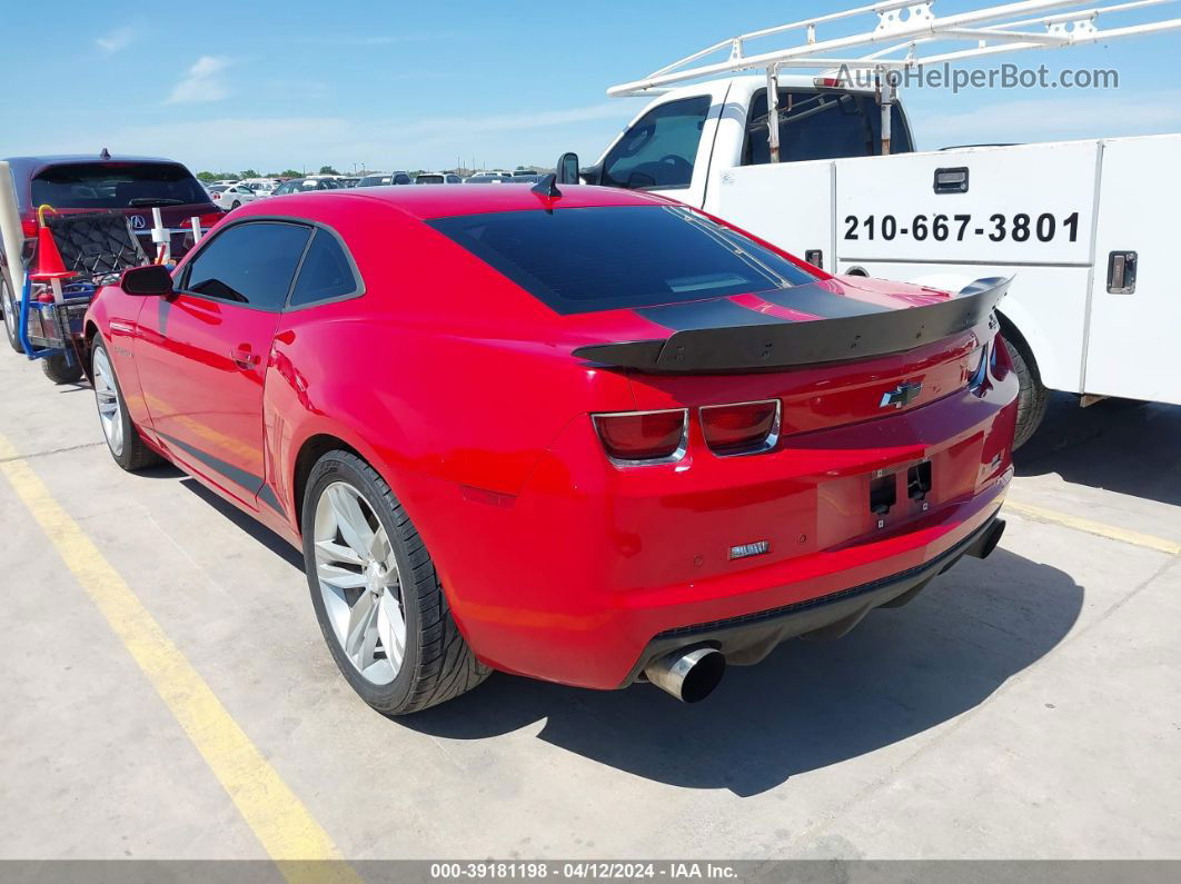 2010 Chevrolet Camaro 2ss Red vin: 2G1FK1EJ7A9181416