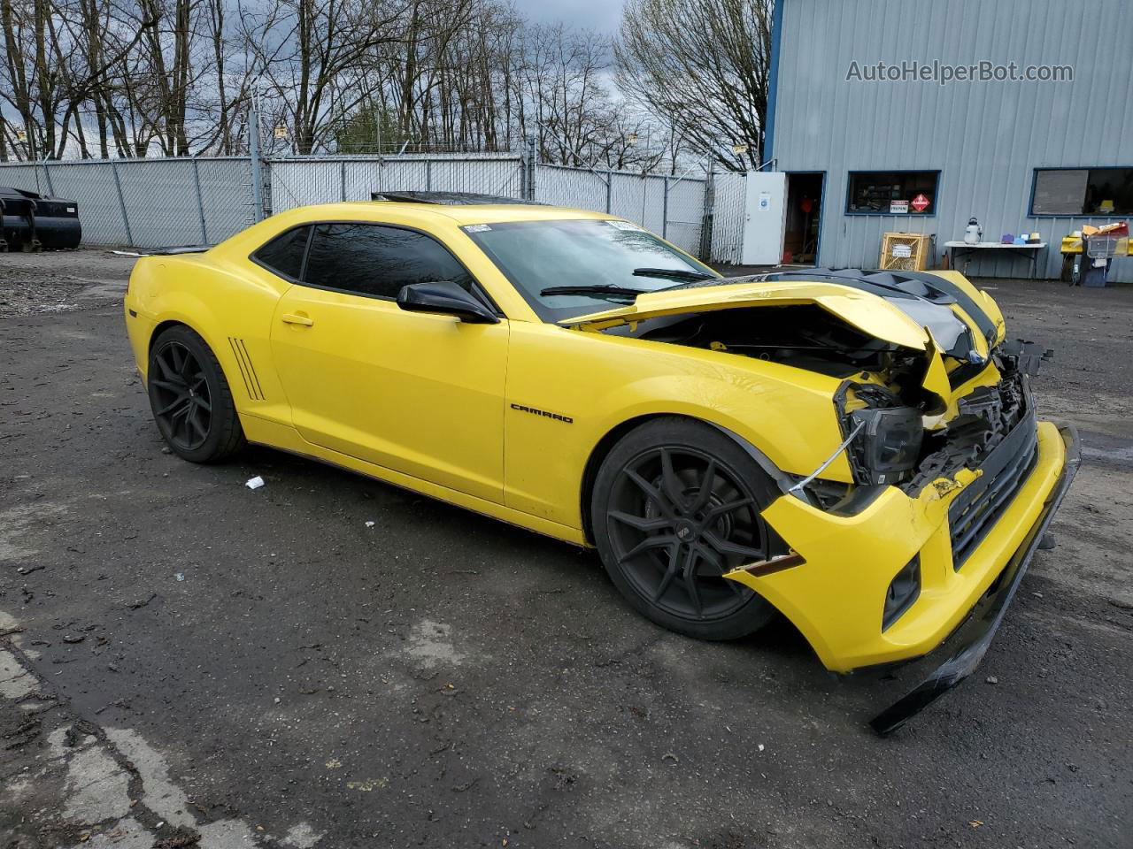 2014 Chevrolet Camaro 2ss Yellow vin: 2G1FK1EJ7E9173841