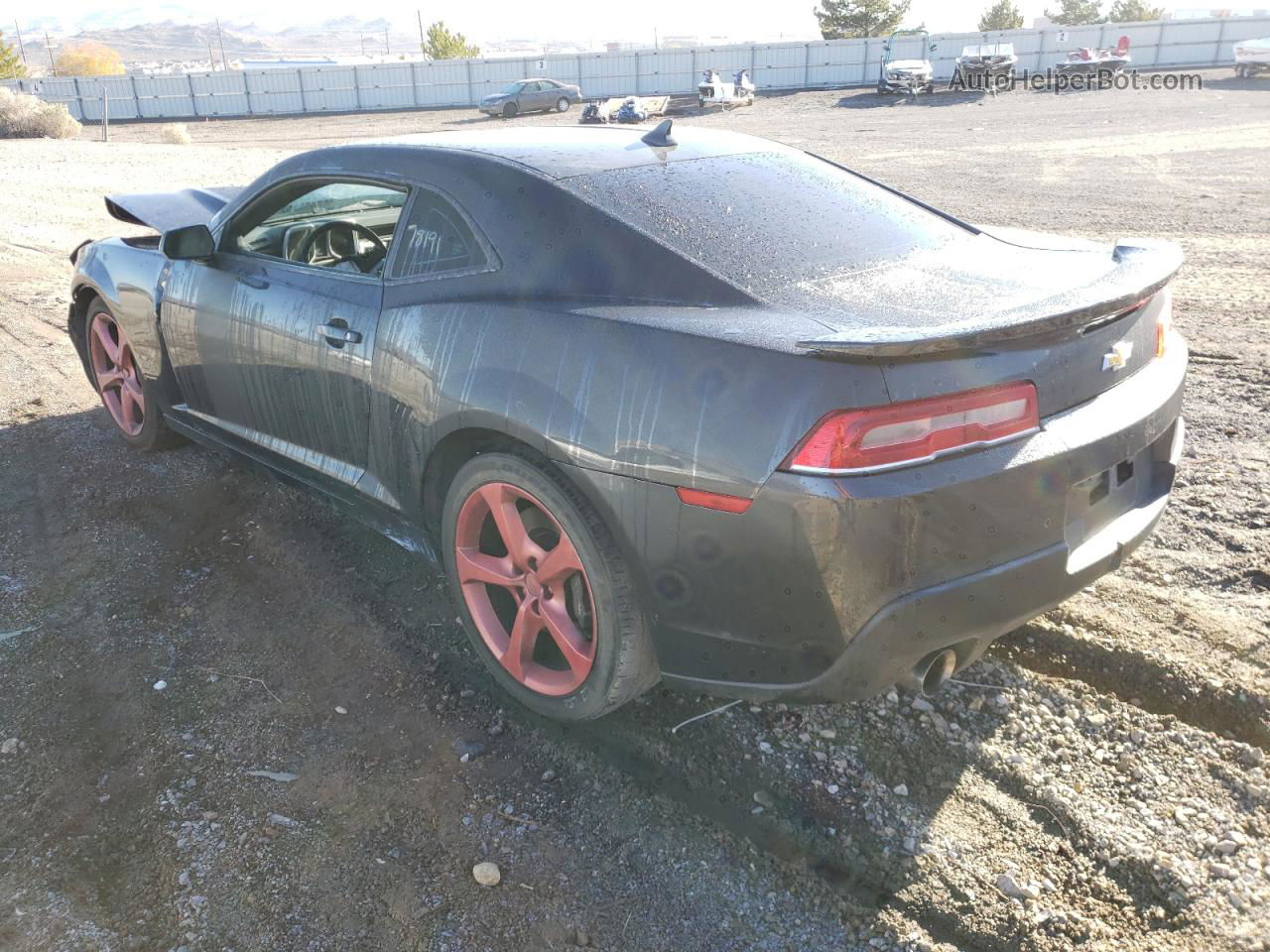 2014 Chevrolet Camaro 2ss Black vin: 2G1FK1EJ7E9298810