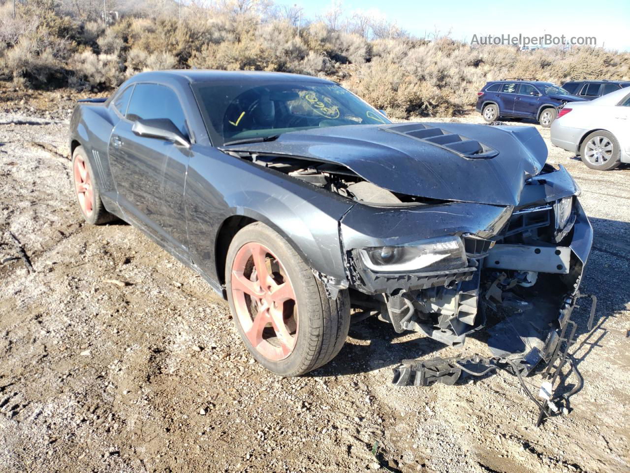 2014 Chevrolet Camaro 2ss Black vin: 2G1FK1EJ7E9298810