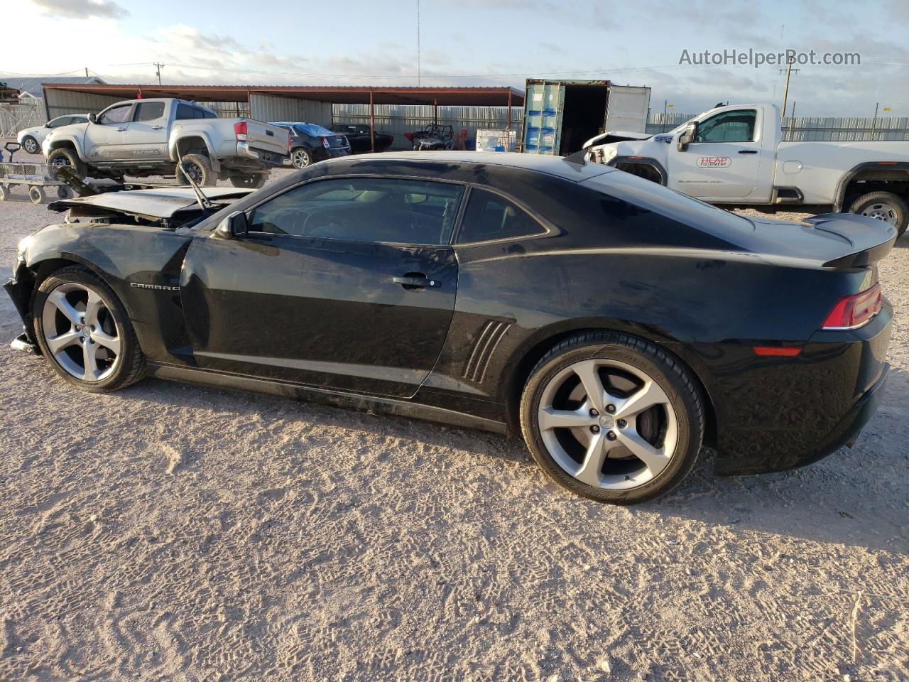 2015 Chevrolet Camaro 2ss Black vin: 2G1FK1EJ7F9205589