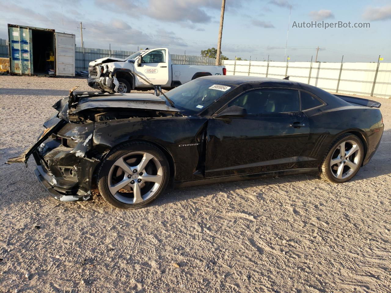 2015 Chevrolet Camaro 2ss Black vin: 2G1FK1EJ7F9205589