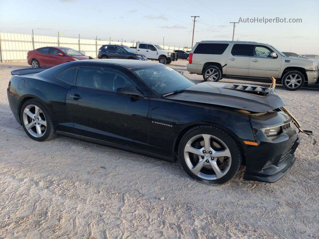 2015 Chevrolet Camaro 2ss Black vin: 2G1FK1EJ7F9205589