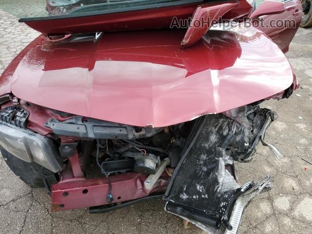 2010 Chevrolet Camaro Ss Red vin: 2G1FK1EJ8A9177293