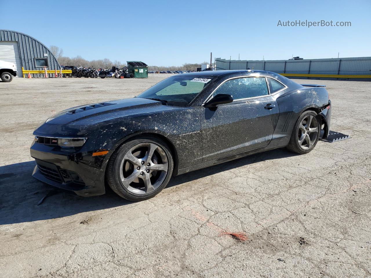 2014 Chevrolet Camaro 2ss Black vin: 2G1FK1EJ8E9152772