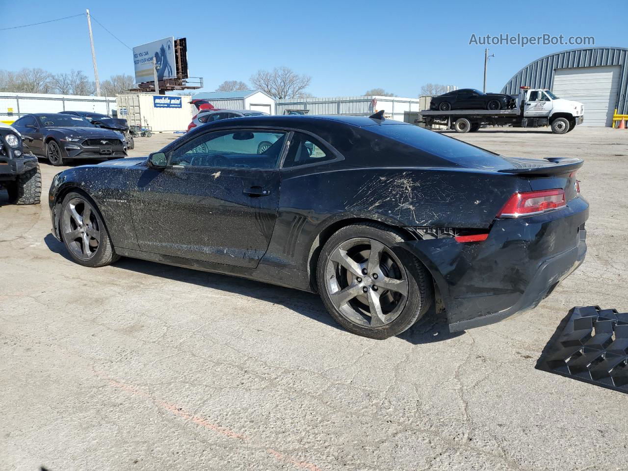 2014 Chevrolet Camaro 2ss Black vin: 2G1FK1EJ8E9152772