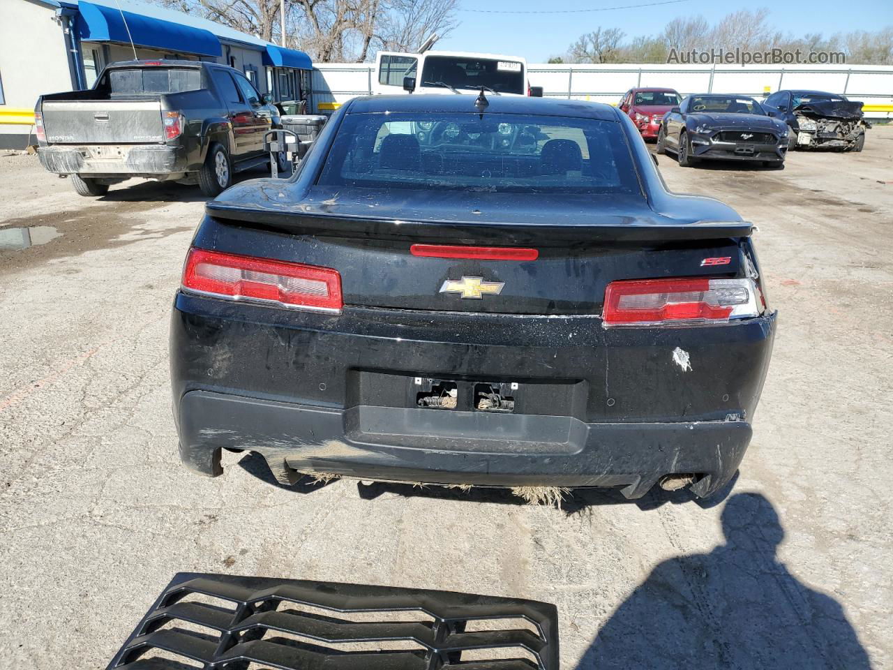 2014 Chevrolet Camaro 2ss Черный vin: 2G1FK1EJ8E9152772