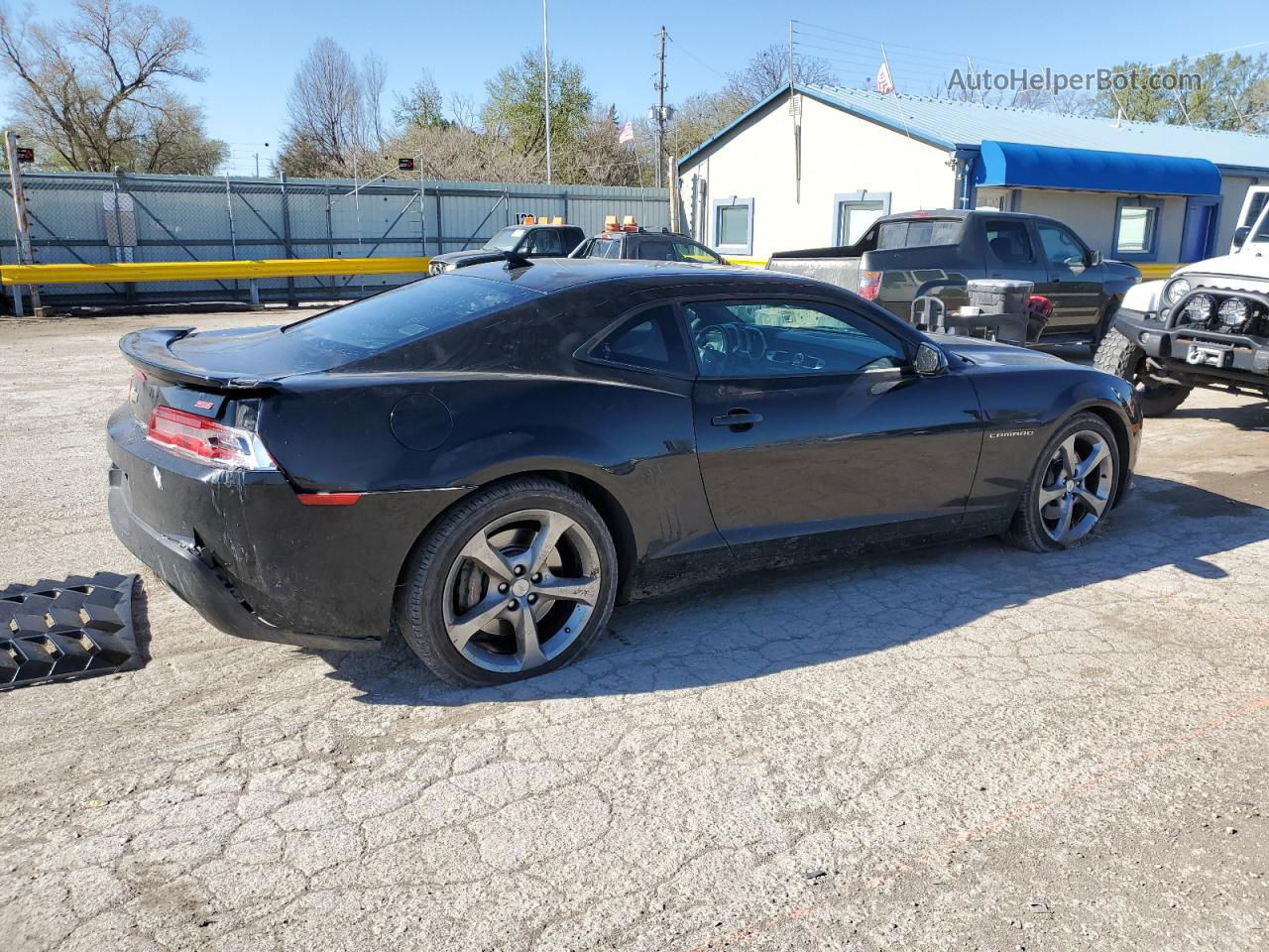 2014 Chevrolet Camaro 2ss Black vin: 2G1FK1EJ8E9152772