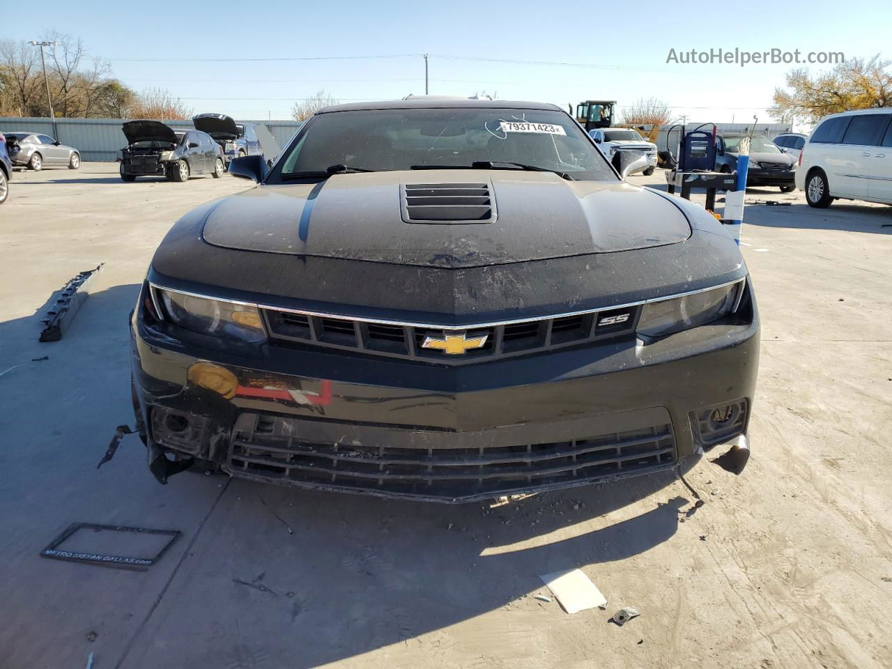 2014 Chevrolet Camaro 2ss Black vin: 2G1FK1EJ8E9256114