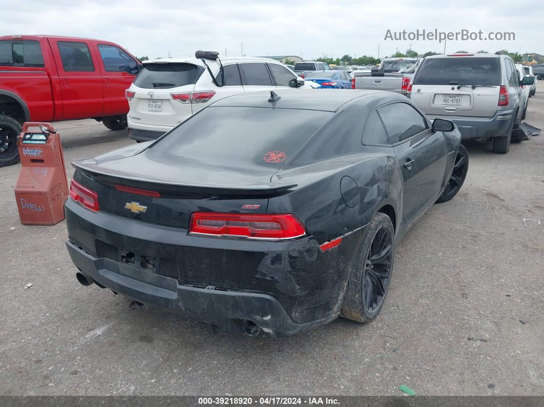 2015 Chevrolet Camaro 2ss Black vin: 2G1FK1EJ8F9178693