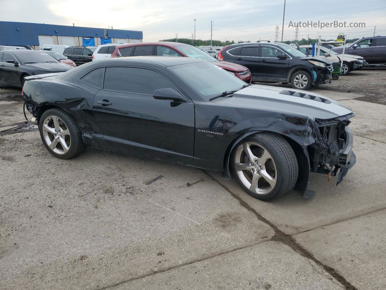 2015 Chevrolet Camaro 2ss Black vin: 2G1FK1EJ8F9269558