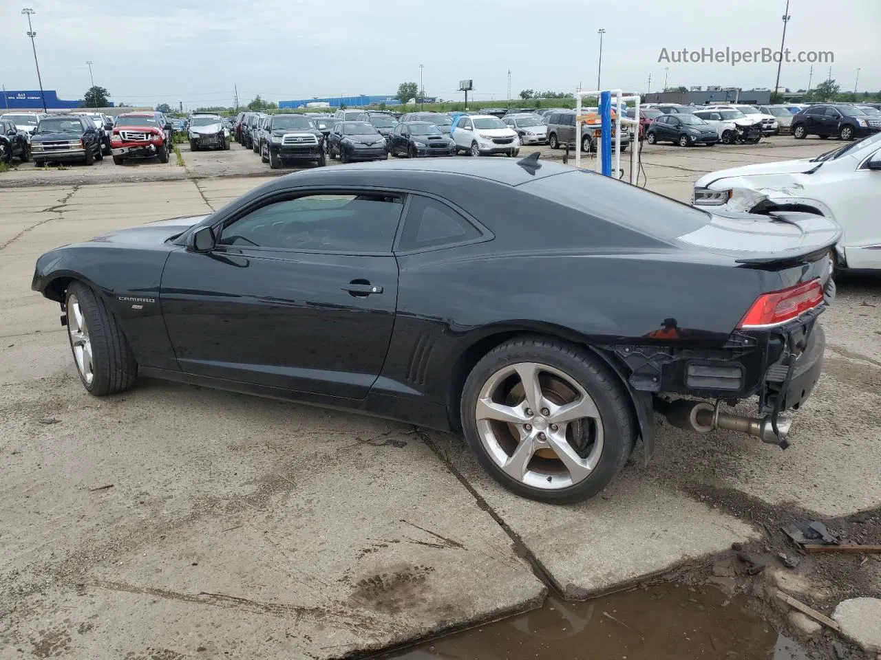 2015 Chevrolet Camaro 2ss Black vin: 2G1FK1EJ8F9269558