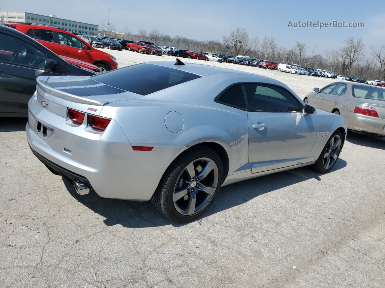 2010 Chevrolet Camaro Ss Silver vin: 2G1FK1EJ9A9130872