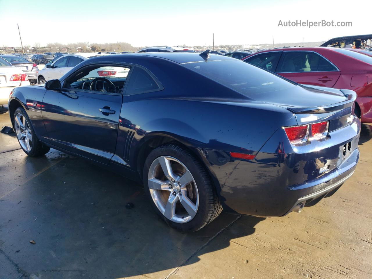 2010 Chevrolet Camaro Ss Blue vin: 2G1FK1EJ9A9195964