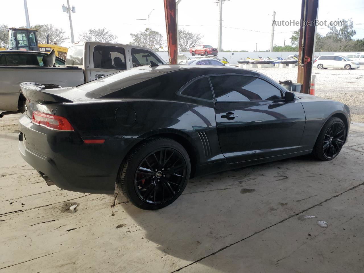 2015 Chevrolet Camaro 2ss Black vin: 2G1FK1EJ9F9211264