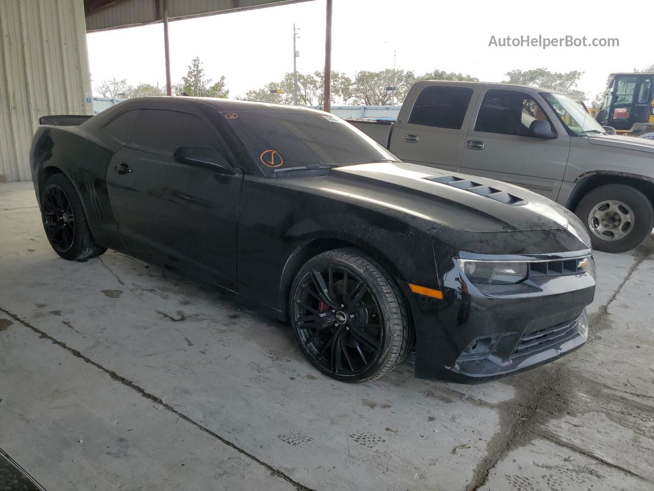 2015 Chevrolet Camaro 2ss Black vin: 2G1FK1EJ9F9211264