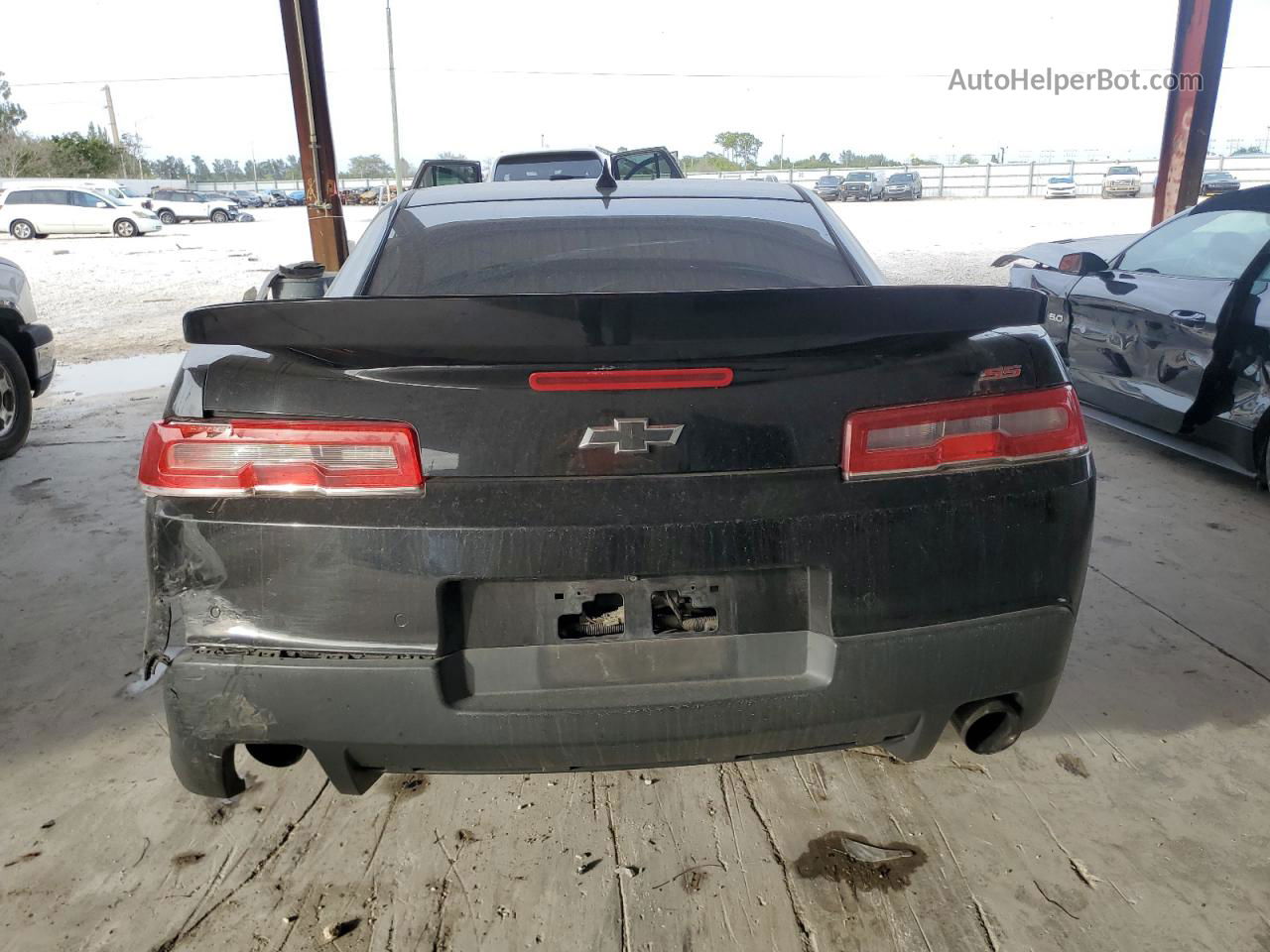 2015 Chevrolet Camaro 2ss Black vin: 2G1FK1EJ9F9211264