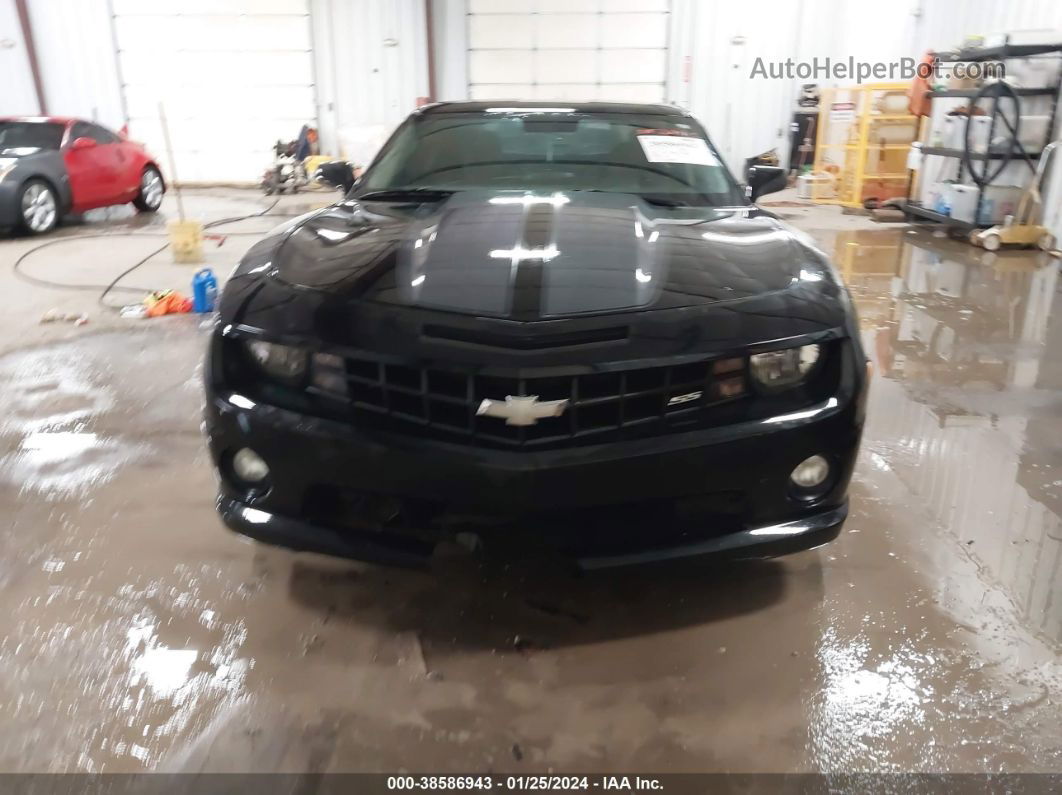 2010 Chevrolet Camaro 2ss Black vin: 2G1FK1EJXA9121873