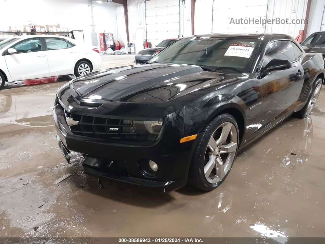 2010 Chevrolet Camaro 2ss Black vin: 2G1FK1EJXA9121873