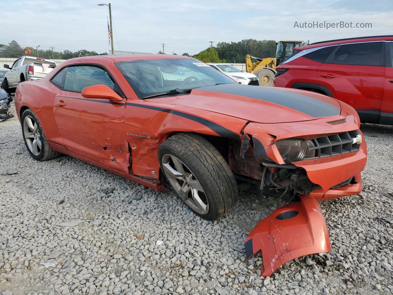 2010 Chevrolet Camaro Ss Оранжевый vin: 2G1FK1EJXA9131027