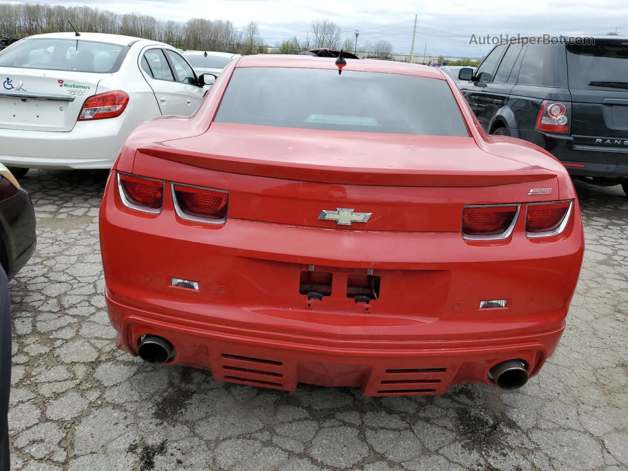 2010 Chevrolet Camaro Ss Red vin: 2G1FK1EJXA9148572