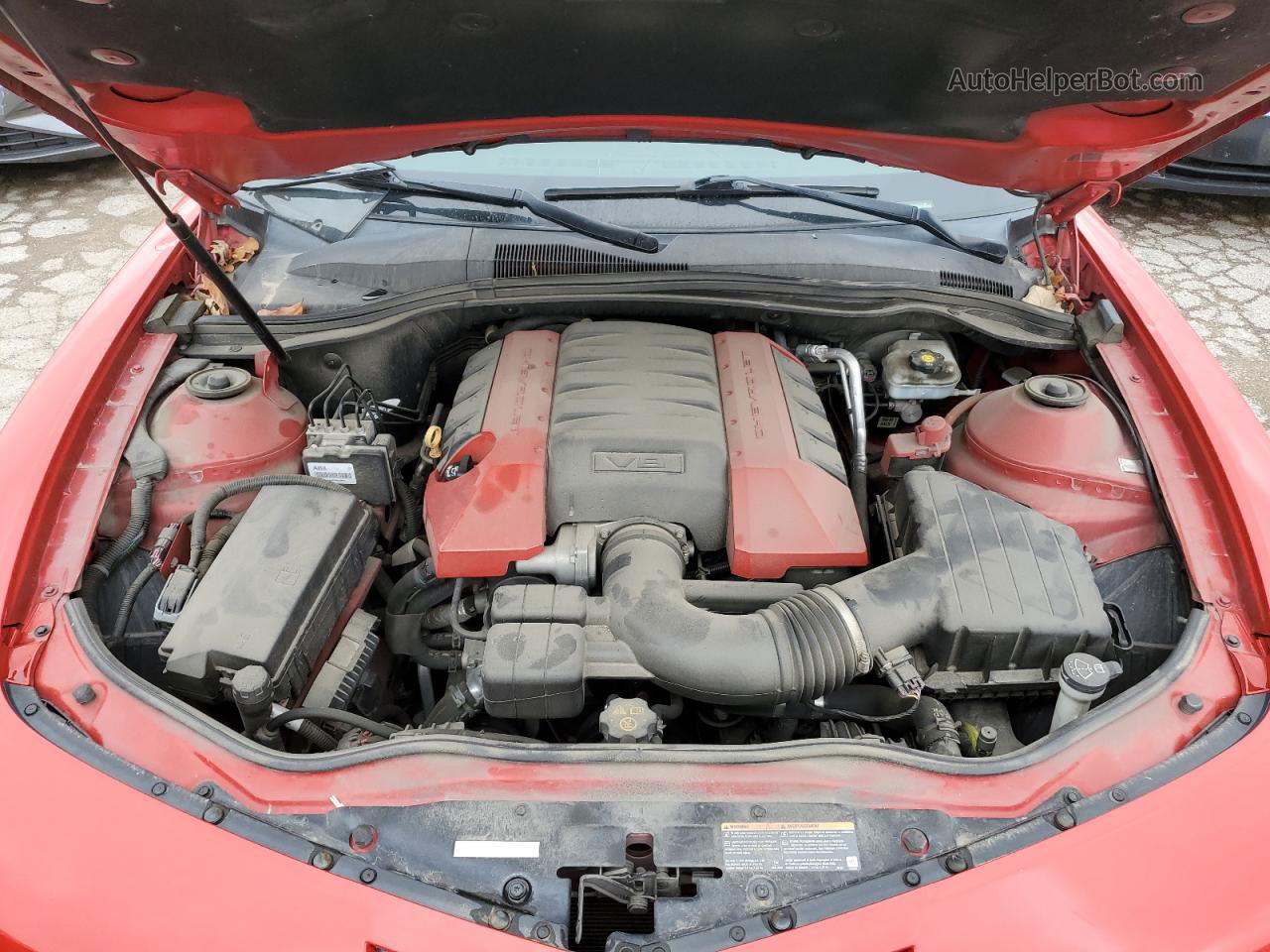 2010 Chevrolet Camaro Ss Red vin: 2G1FK1EJXA9148572