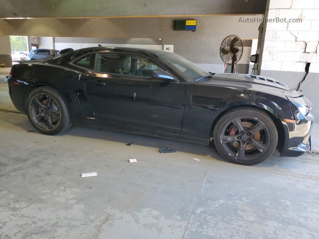 2014 Chevrolet Camaro 2ss Black vin: 2G1FK1EJXE9213586