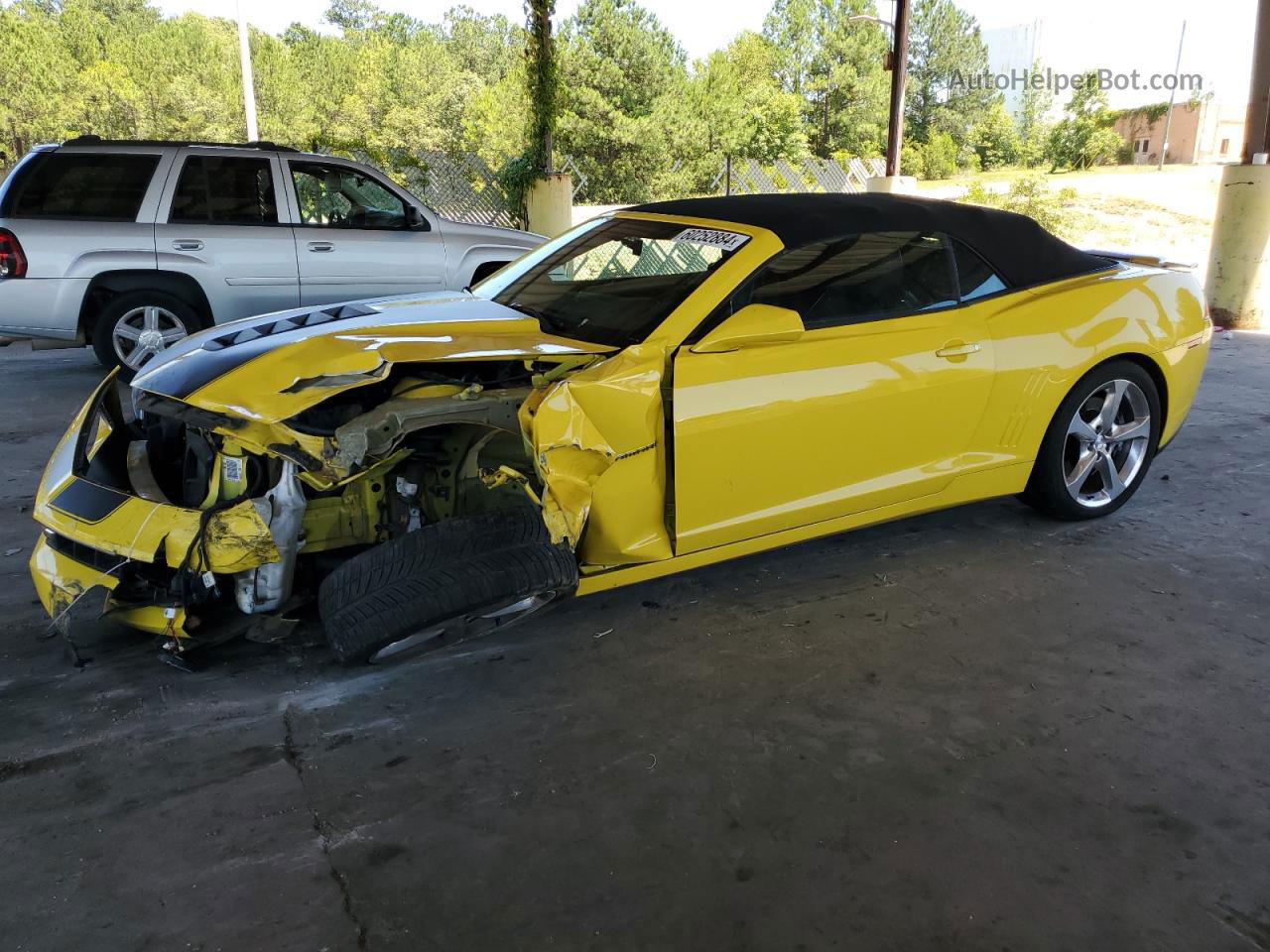 2014 Chevrolet Camaro 2ss Yellow vin: 2G1FK3DJ2E9249513